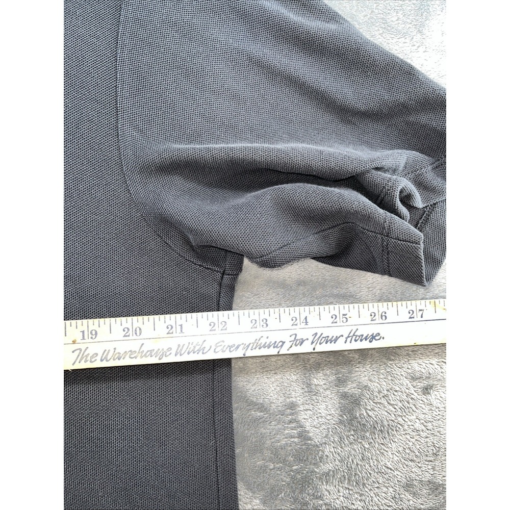 Tommy Bahama Pima Cotton/Poly Blend Men's Large Black Golf Polo - Picture 5 of 8